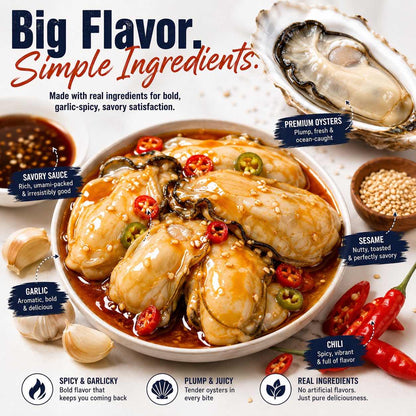 BIG·JUICY·TENDER PURE OYSTER PERFECTION!-Huihui