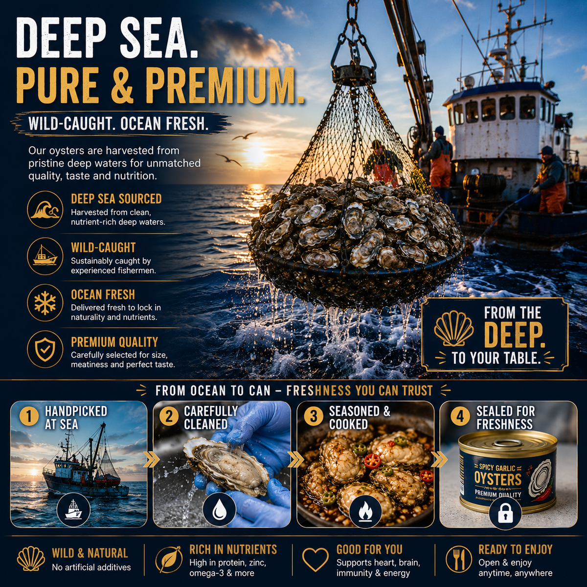 BIG·JUICY·TENDER PURE OYSTER PERFECTION!-Huihui