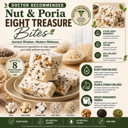 Nut & Poria Eight Treasure Bites-Huihui