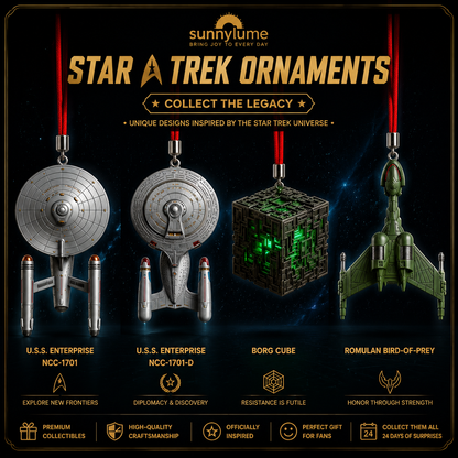 🎄 Star Trek 60th Anniversary 2026 Christmas Advent Calendar – 24 Days of Exclusive Collectible Surprises-Huihui