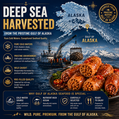 DEEP SEA SQUID - High-protein, Non-fried, Rich in DHA.-Huihui